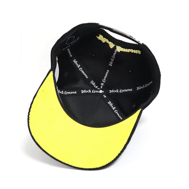 “Tend Your Garden Black Corduroy SnapBack”