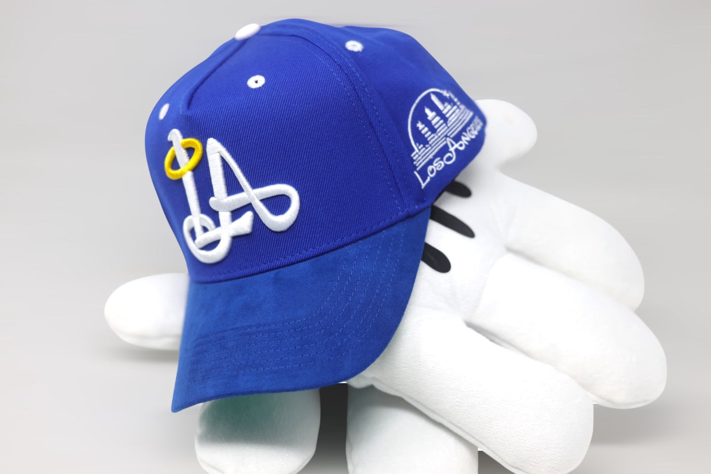 "Ain’t no M*+CKEY MOUSE RING" BLUE / BLUE SnapBack 🔥READY TO SHIP🔥