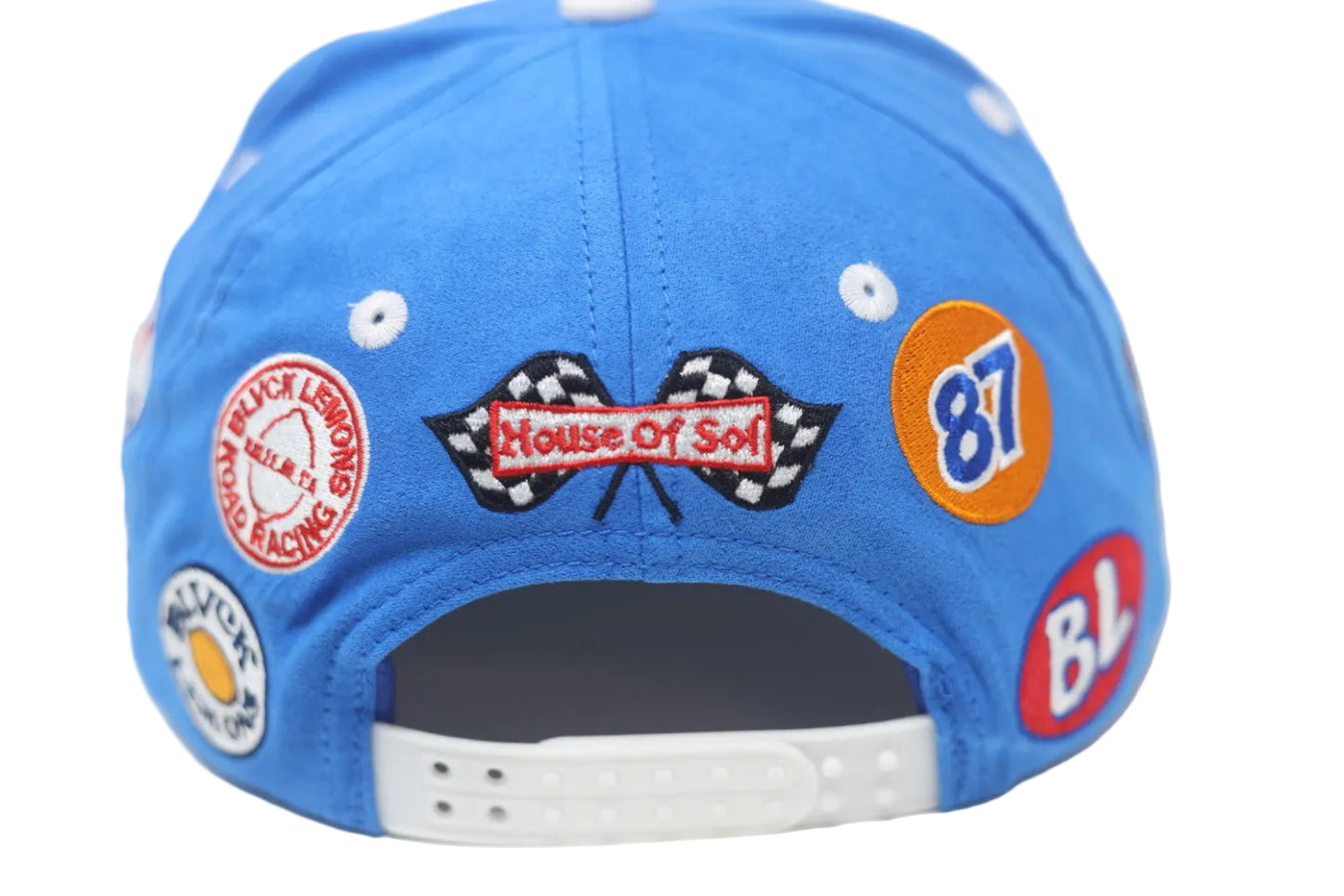 BLUE HomeTown Raceway BLVCK SNAPBACK 🏎️
