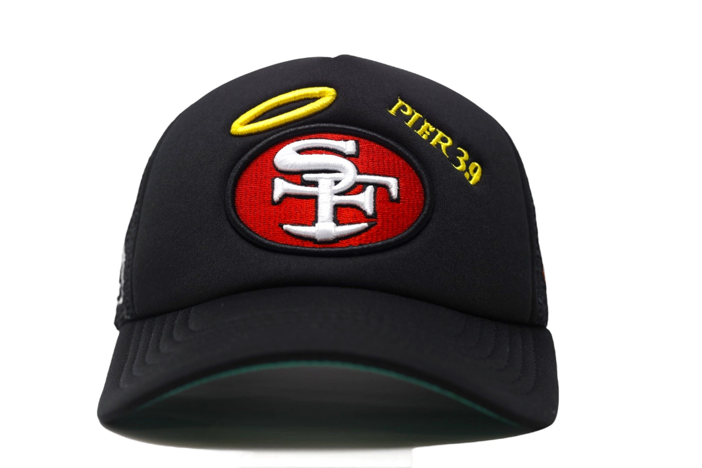 BLVCK LEMONS "SF 9ER" RED HALO TRUCKER HAT
