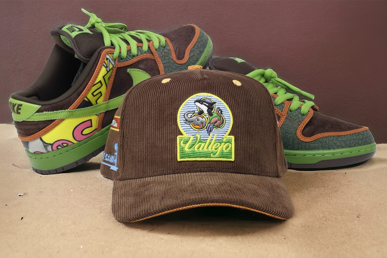 “WELCOME TO VALLEJO” Corduroy Brown SnapBack