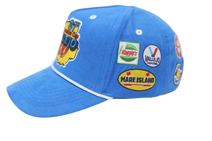 BLUE HomeTown Raceway BLVCK SNAPBACK 🏎️