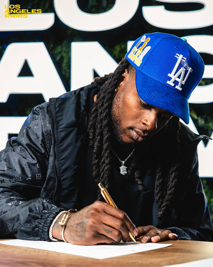 BLVCK LEMONS "CHAMP CITY" BLUE / BLUE SnapBack 🔥READY TO SHIP🔥