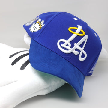 "Ain’t no M*+CKEY MOUSE RING" BLUE / BLUE SnapBack 🔥READY TO SHIP🔥