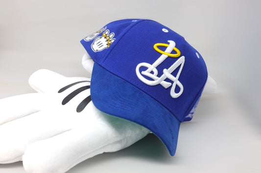 "Ain’t no M*+CKEY MOUSE RING" BLUE / BLUE SnapBack 🔥READY TO SHIP🔥
